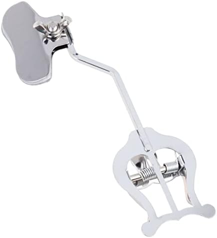 Milisten Sheet Trombone Band Lyre Lyretrumpet Instrument Clamp-on Holder Slide Wind Greasesilver Marching Holder- on Clamp Clamp- Silver Folder Cm Metal Stand Mute Music Trumpeter Vertical Milisten