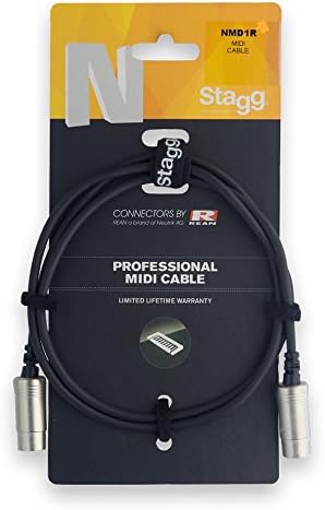 Stagg 5M/16FT Midi Cable DINm DLX Stagg