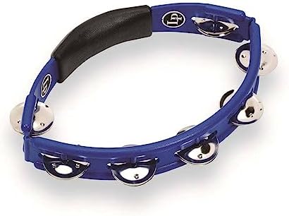 Latin Percussion City Series Hand Held Blue Tambourine (LP142NYHBL) Latin Percussion