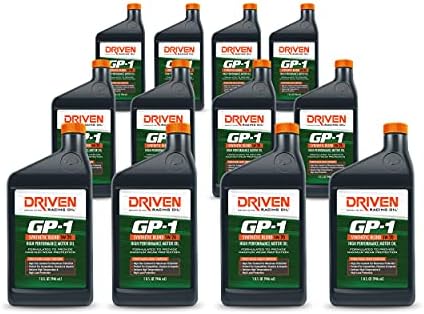 Driven Racing Oil GP-1 Synthetic Blend Motor Oil 5w-20 (12 Quart Bottles) Driven Racing Oil