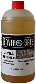 ENVIRO-SAFE Vacuum Pump Oil 32 Ounce ENVIRO-SAFE