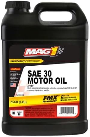 00402 SAE 30 Motor Oil - 2.5 Gallons Mag 1