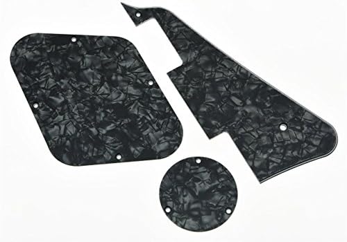 KAISH Aged Pearl LP Pickguard & Rear Plate Switch Plate Cavity Covers for Epi Les Paul KAISH