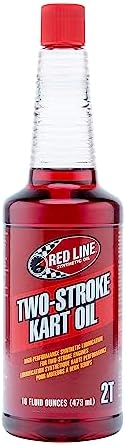 Red Line 40403 Synthetic Two Stroke Kart Oil - 16 Ounce (12 Pack) Red Line