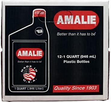 AMALIE Ford Type F Automatic Transmission Fluid (160-62836-56) 1 Quart Bottle, Pack of 12 Amalie