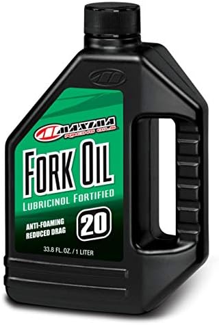 Maxima Racing Oils 57901-2PK Fork Oil Standard Hydraulic 20w 1L Bottle, 2-Pack Maxima