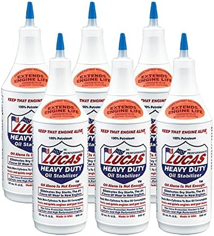 Lucas Heavy Duty Oil Stabilizer (1 Qt)-6 Pack Lucas Oil