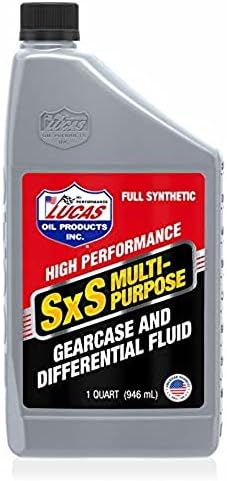 Lucas Oil Synthetic Multi-Purpose Gearcase and Differential Fluid/6x1/Quart (Pack of 2) Lucas Oil