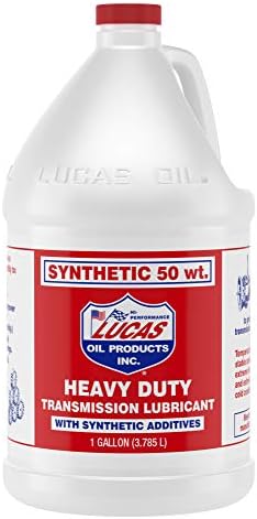 Lucas Oil 10146 Synthetic 50 Wt. Transmission Lubricant w/Synthetic Additives - 1 Gallon Lucas Oil