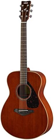 Yamaha FS850 Small Body Solid Top Acoustic Guitar, Mahogany Yamaha