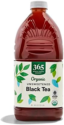 365 by Whole Foods Market, Organic Unsweetened Black Tea, 64 Fl Oz 365 by Whole Foods Market