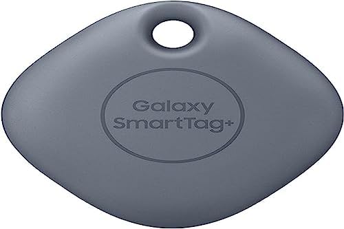 Samsung Galaxy SmartTag+ Plus, 1 Pack, Bluetooth Smart Home Accessory, Attachment to Locate Lost Items, Pair with Phones Android 11 or Higher (Denim Blue) Samsung