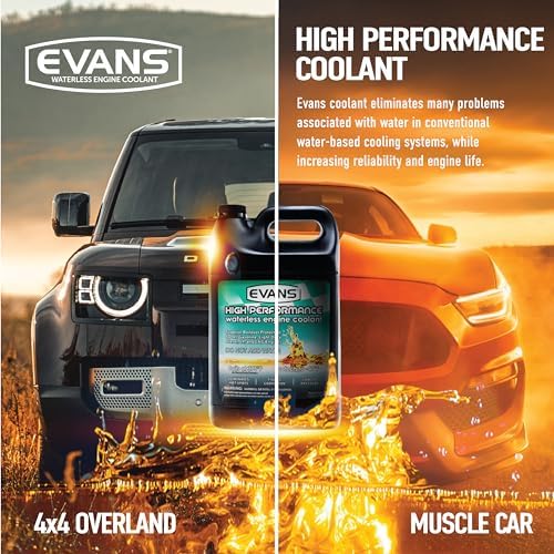 EVANS Cooling Systems EC53001 High Performance Waterless Engine Coolant, 128 fl. oz. Evans