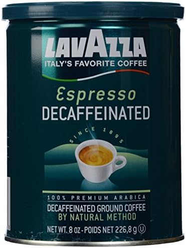 Lavazza Espresso Decaffeinated Ground Coffee, 8 oz Lavazza