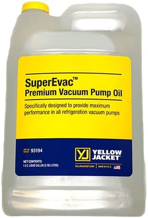 Yellow Jacket 93194 Gallon of Vacuum Oil Yellow Jacket