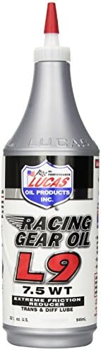 Synthetic L9 Racing Gear Oil/12x1/Quart Lucas Oil