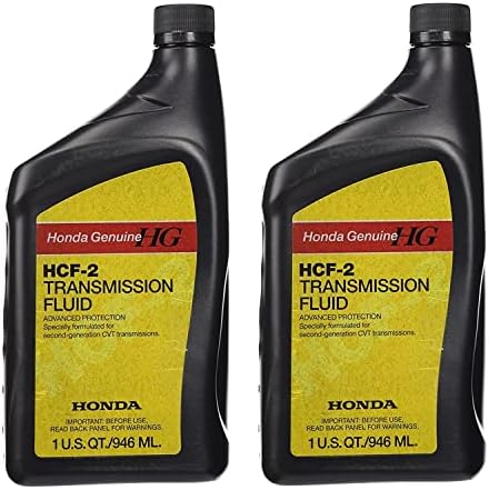 Genuine OEM HCF-2 CVT 2 Quarts Automatic Transmission Fluid (2x1 Qt) For Honda Alpaca