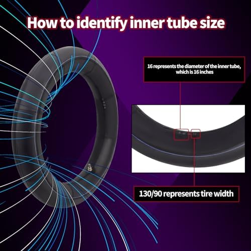 Внутренняя камера 130/90-16 для шин 5.00/5.10-16, стандартный прямой клапан TR4, для уличных и внедорожных мотоциклов OuYi