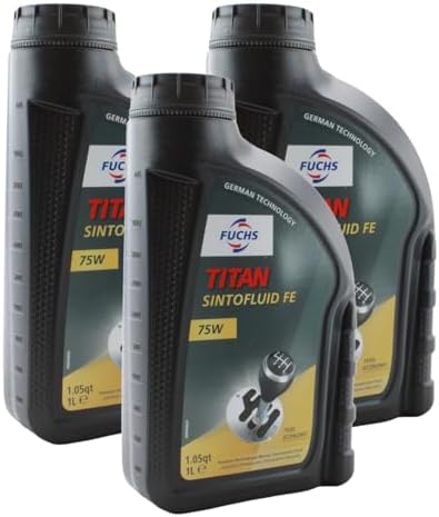 Масло для механических трансмиссий TITAN SINTOFLUID FE SAE 75W, 3 x 1L Newparts