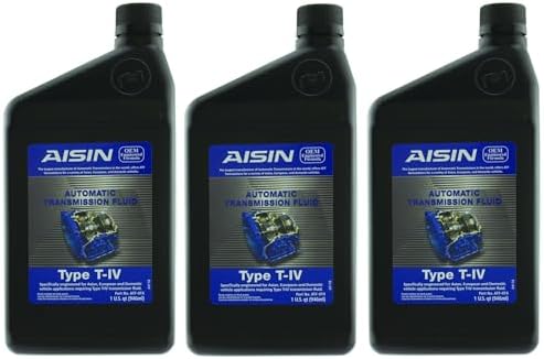 Set of 3 Automatic Transmission Fluids AISIN for Mini Cooper Toyota VW Volvo Alpaca