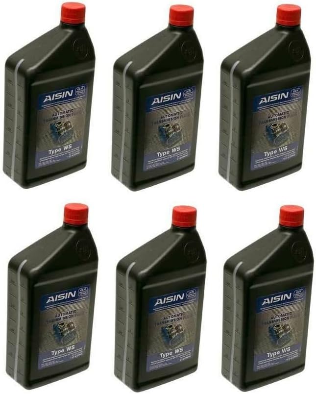 6 Quarts Auto Trans Fluids Aisin ATF-0WS for Cadillac Lexus Scion Toyota Volvo Alpaca