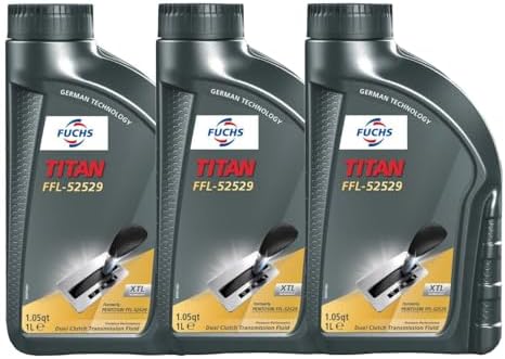 Fuchs 3 Liter TITAN FFL-52529 Dual Clutch Transmission Fluid (3 x 1L) Alpaca