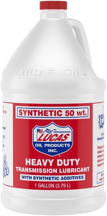 Lucas Oil 50W Synthetic Transmission Lubricant, 5 Gallons Lucas Oil