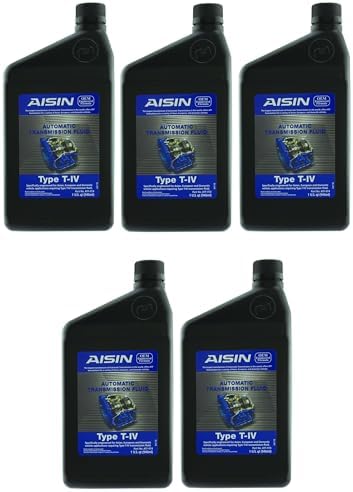 Set of 5 Automatic Transmission Fluids AISIN for Audi Mini Toyota VW Volvo Alpaca