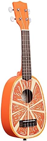 Kala, 4-String Ukulele, Orange, Soprano (KA-NV-ORNG) Kala