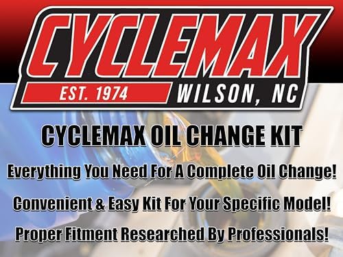 Oil Change Kit compatible with 2008-2020 Kawasaki KLX140ACF KLX140 CYCLEMAX