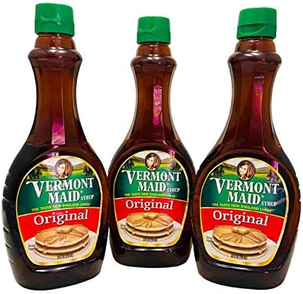 Vermont Maid Original Syrup Pack of 3, 24 Fl. Ounce each Generic