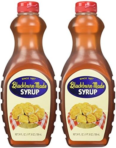 Blackburn-made Syrup, 24 Fl Oz, (Pack of 2) Blackburn's