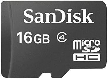 SanDisk 16 GB microSDHC Flash Memory Card SDSDQ-016G (Bulk Packaging) - Class 4 SanDisk