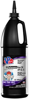 VP Racing Fuels High Performance GL 5 Full Synthetic Gear Oil Quart VP Racing