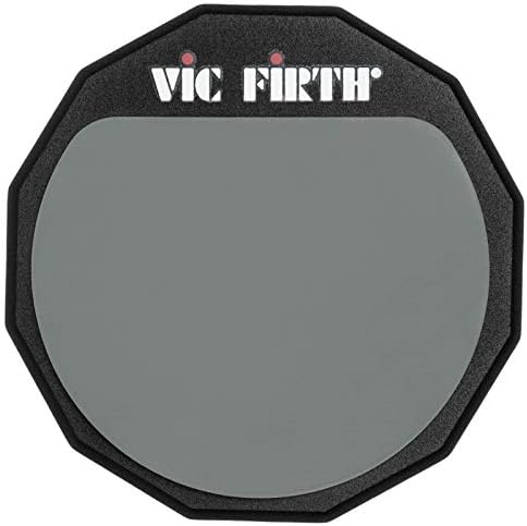 Пробный коврик Vic Firth 6 дюймов, реалистичное чувство барабана, портативный и мягкий, для практики где угодно. Vic Firth