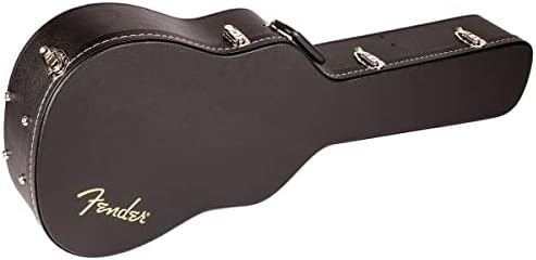 Чехол для акустической гитары Fender Flat-Top Dreadnought с усиленной 2,5 см поролоновой подкладкой, черного цвета Fender