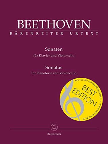 Beethoven: Cello Sonatas Baerenreiter