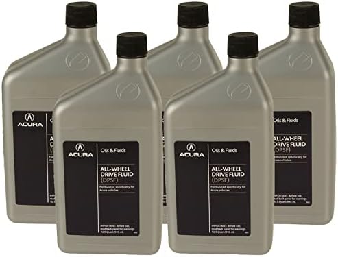 Genuine OEM Differential Oil AWD Type-II 5 Quarts DPSF (5x1 Qt) for Acura MDX RDX TL TLX Honda CR-V Pilot HR-V Ridgeline Newparts