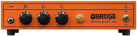 Orange Pedal Baby 100-100-Watt Class a B Power Amplifier Orange