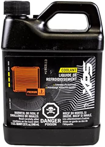 Ski-Doo,Can-Am New OEM,XPS Extended Life Pre-Mixed Coolant(Orange)-1 Quart,9779150 Ski-Doo