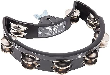 Rhythm Tech Tambourine, Black, inch (DST10) Rhythm Tech