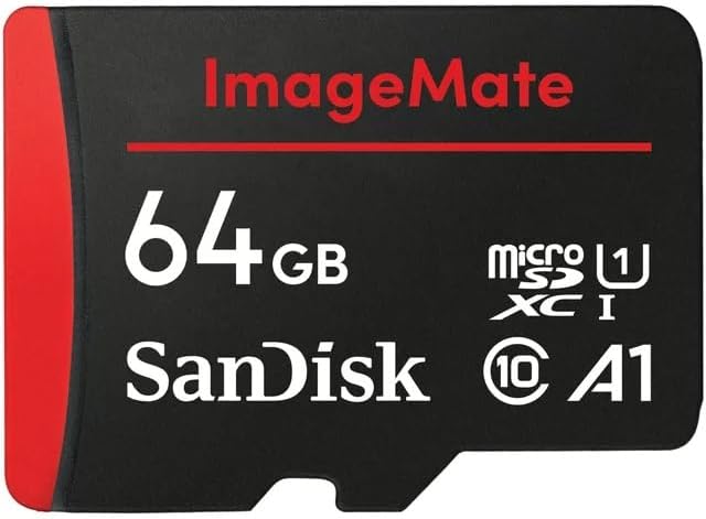 SanDisk 64GB ImageMate microSDXC UHS-1 Memory Card - 140MB/s -, SDSQUAB-064G-AWD6KA SanDisk