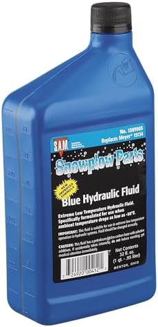 Snowplow Aftermarket 1307005 Hydraulic Fluid, 1 Qt, Blue Buyers Products Company