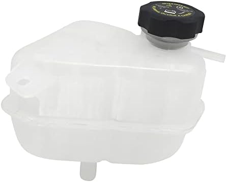 Partsflow Front Engine Radiator Coolant Overflow Recovery Reservoir Tank Expansion Bottle W/Cap Compatible With 2006-2012 Chevrolet Malibu&2006-2010 Pontiac G6&2007-2009 Saturn Aura 603-067 PartsFlow