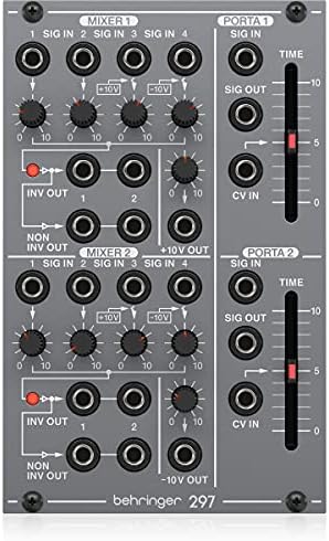 Behringer 297 DUAL PORTAMENTO/CV UTILITIES, легендарный аналоговый контроллер портаменто и CV утилиты для Eurorack Behringer