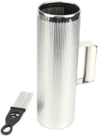 Foraineam Latin Percussion 4" x 12" Metal Guiro with Scraper Instrument Foraineam