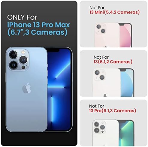 Силиконовый чехол для iPhone 13 Pro Max с защитой для камеры, 2 защитными стеклами, мягкой микрофиброй против царапин, 6.7 дюйма, альпийский зеленый FireNova