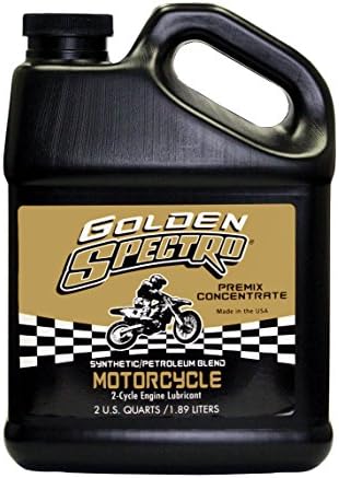 Spectro Performance Oils S.GSMC Golden Spectro 2-Cycle Synthetic Blend Premix (1/2 Gallon) Spectro Oil