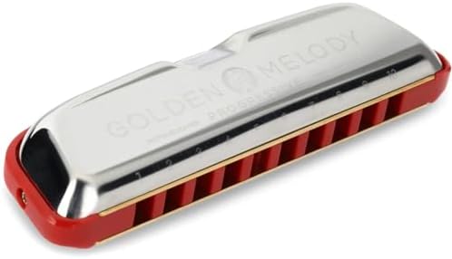 Гармоника Hohner Golden Melody Progressive, тональность A, классический дизайн и оптимизированная настройка для музыкантов Hohner