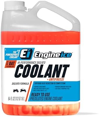 Engine Ice Hi-Performance SXS/ATV Coolant + Antifreeze 0.5 gal Engine Ice